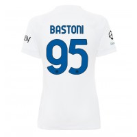 Camisa de time de futebol Inter Milan Alessandro Bastoni #95 Replicas 2º Equipamento Feminina 2023-24 Manga Curta